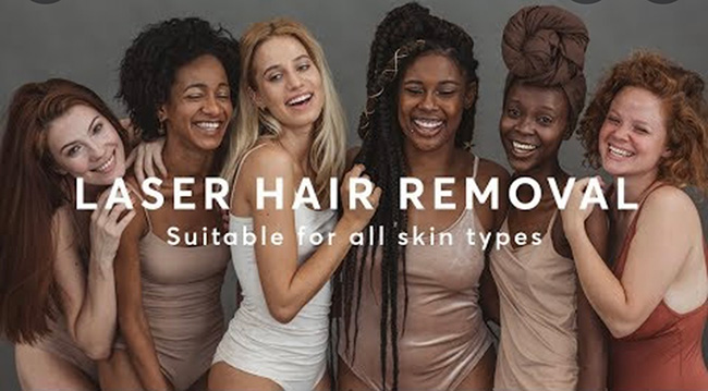 Laser Hair Removal, Suitable for all Skin Types